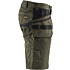Service shorts with nailpockets