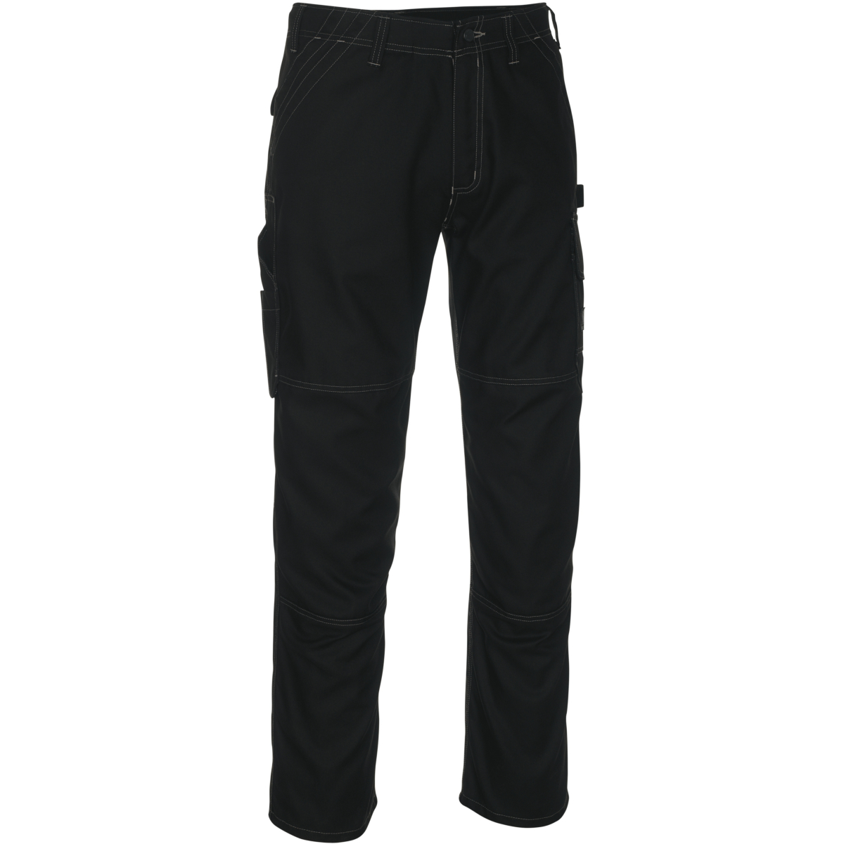Trousers with thigh pockets