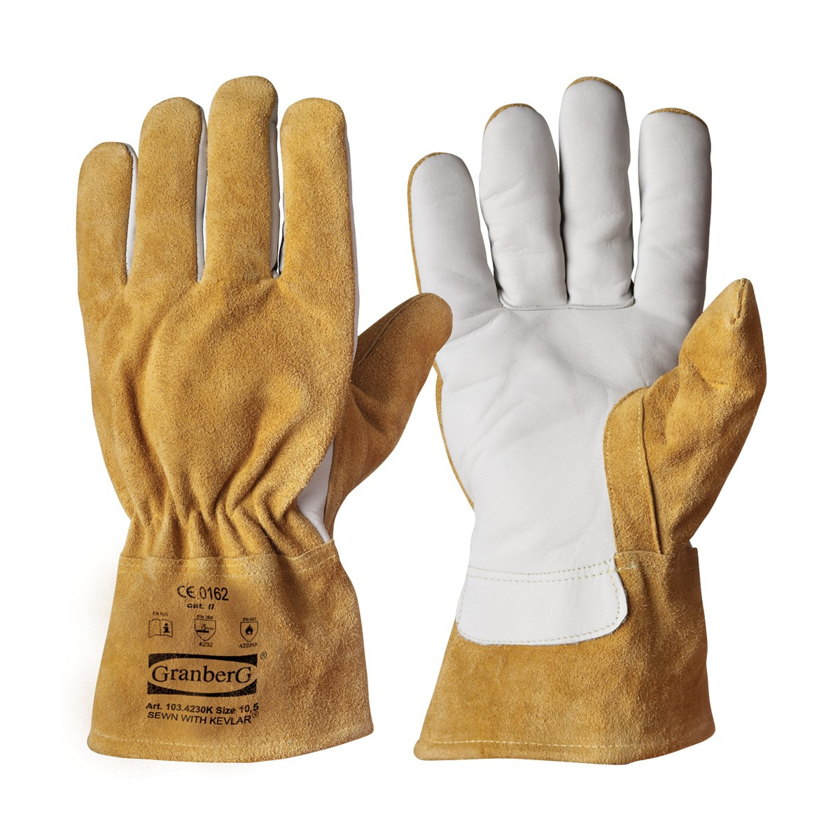 Work and Heat Resistance Gloves, 6 Pair