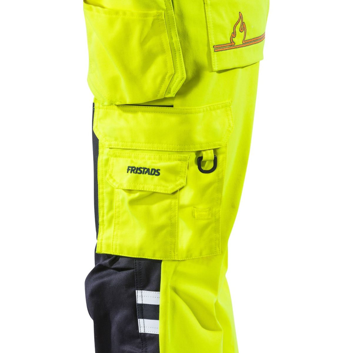 Flamestat high vis bib'n'brace class 2 1075 ATHS