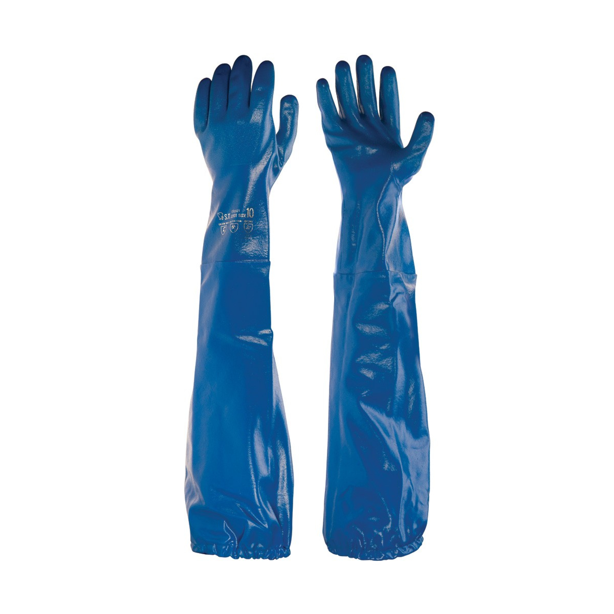 Nitrile Chemical Resistant Winter Gloves, 6 Pair