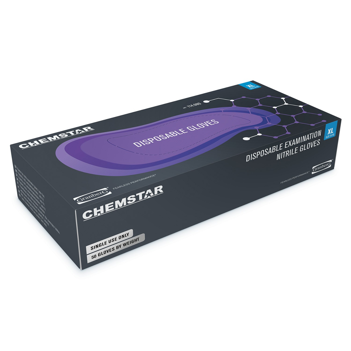 Single-Use Chemical Resistant Gloves Chemstar®, 10 Pair