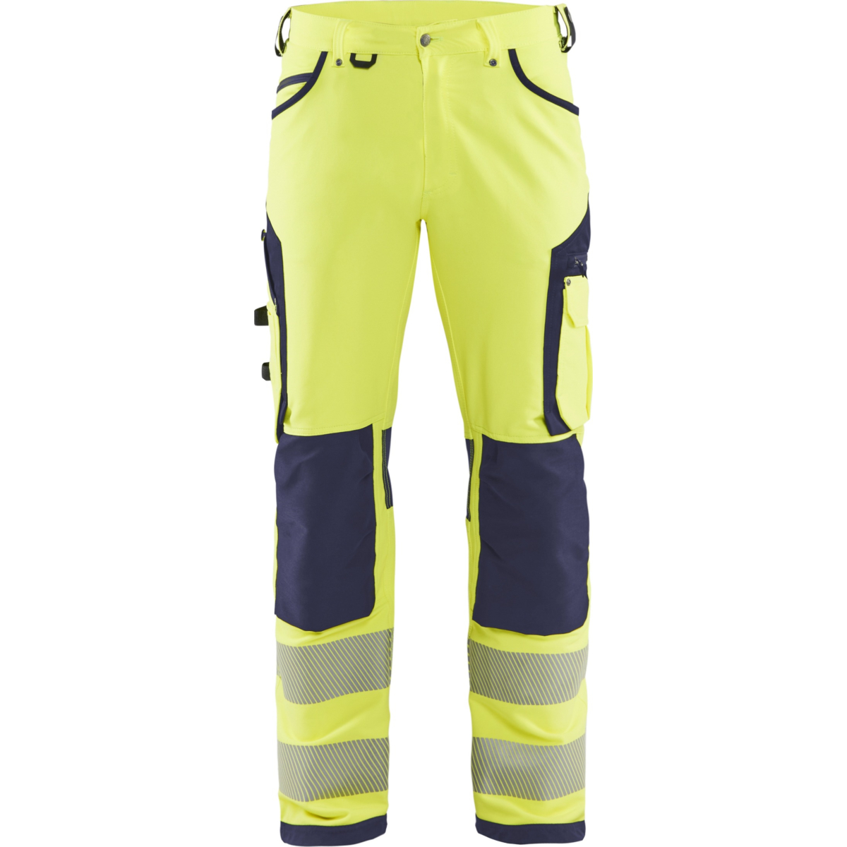 Hi-Vis Trousers, 4-way stretch Without Nail Pockets