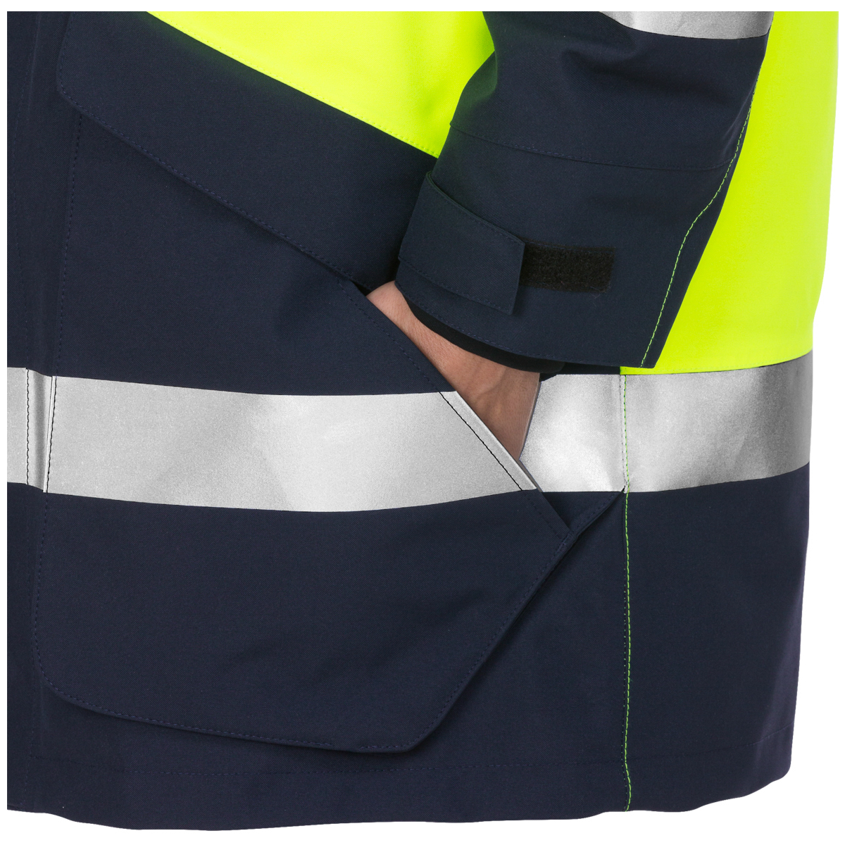High vis GORE-TEX 3-in-1 parka class 3 4989 GXB