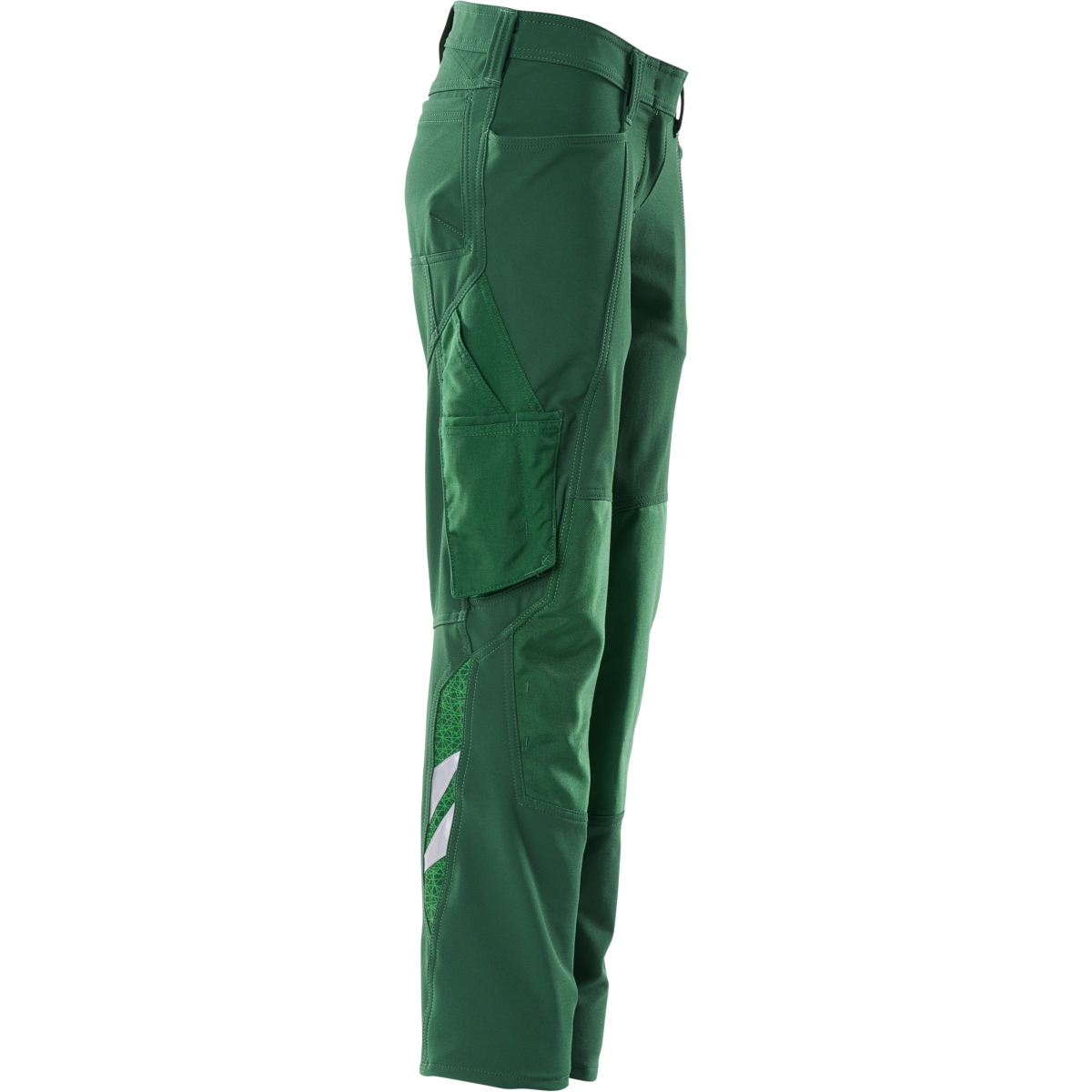 Trousers with kneepad pockets