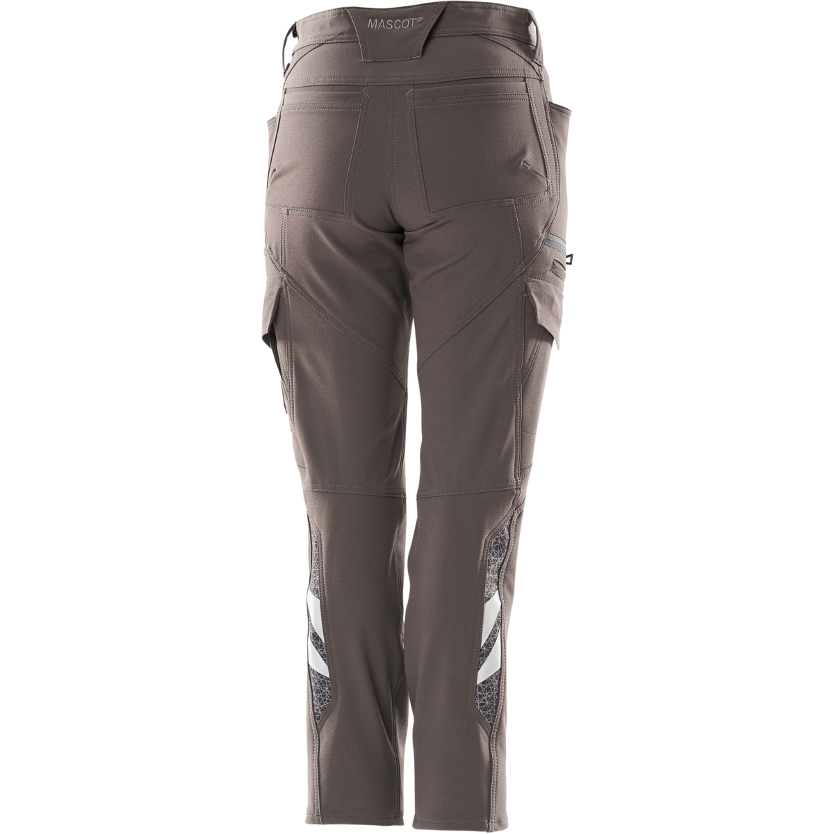 Trousers with thigh pockets
