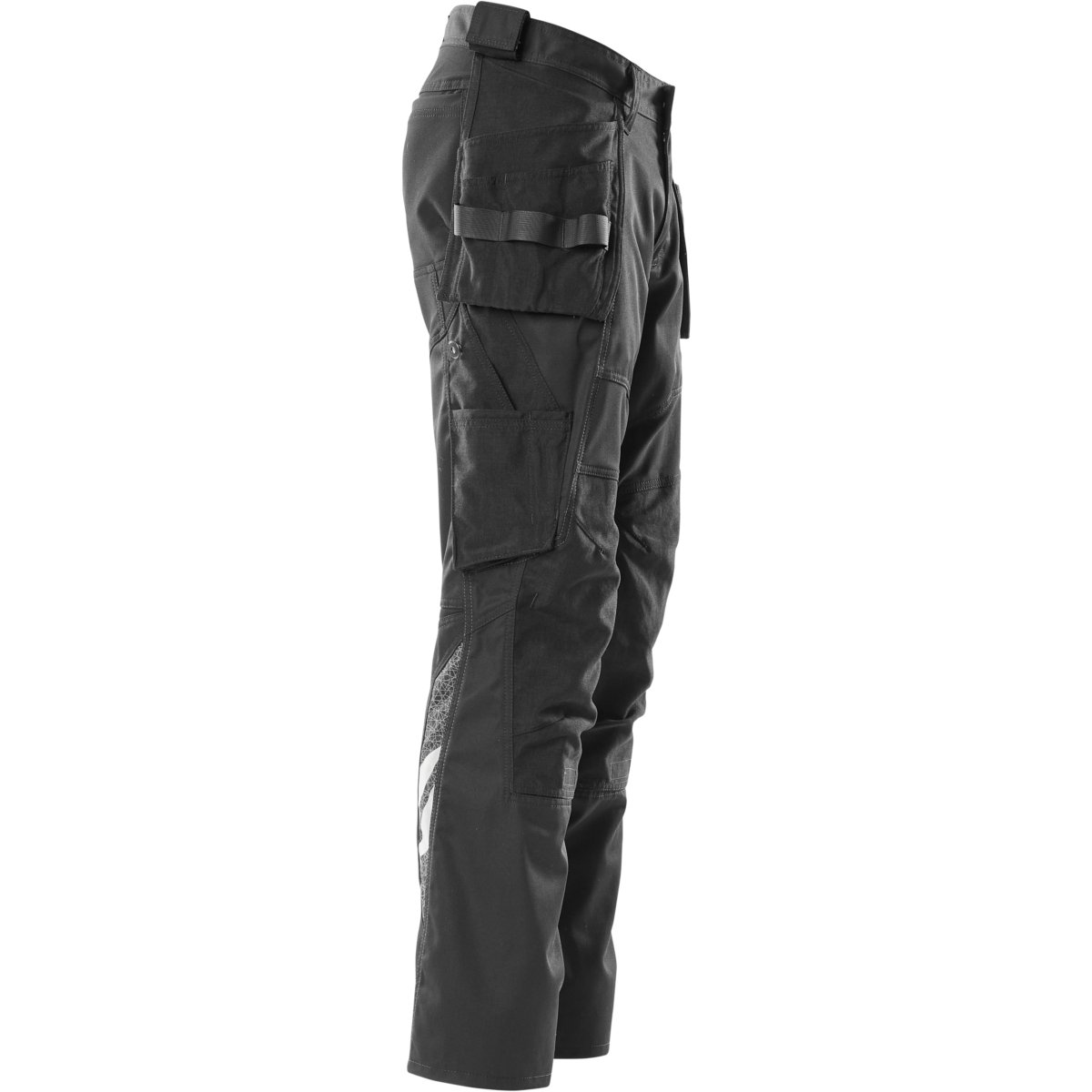 Trousers with holster pockets