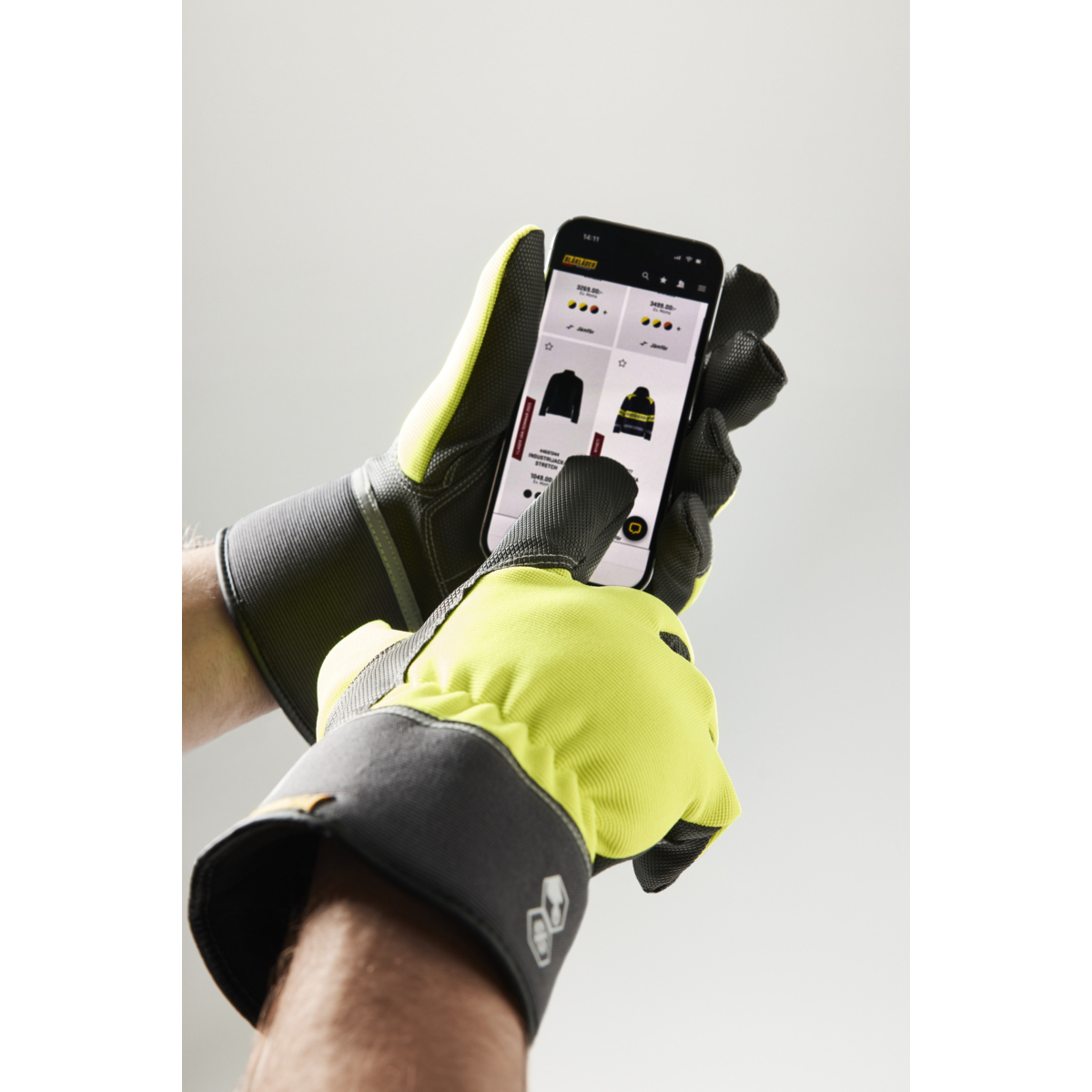 2877 Work glove Lined Touch