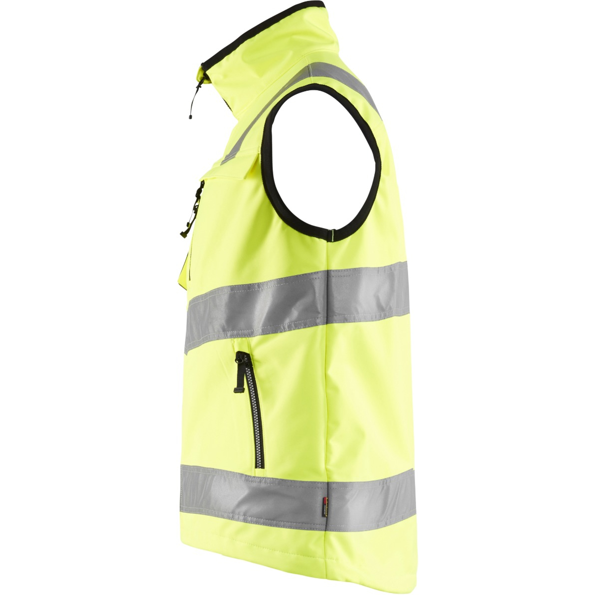 High vis softshell vest