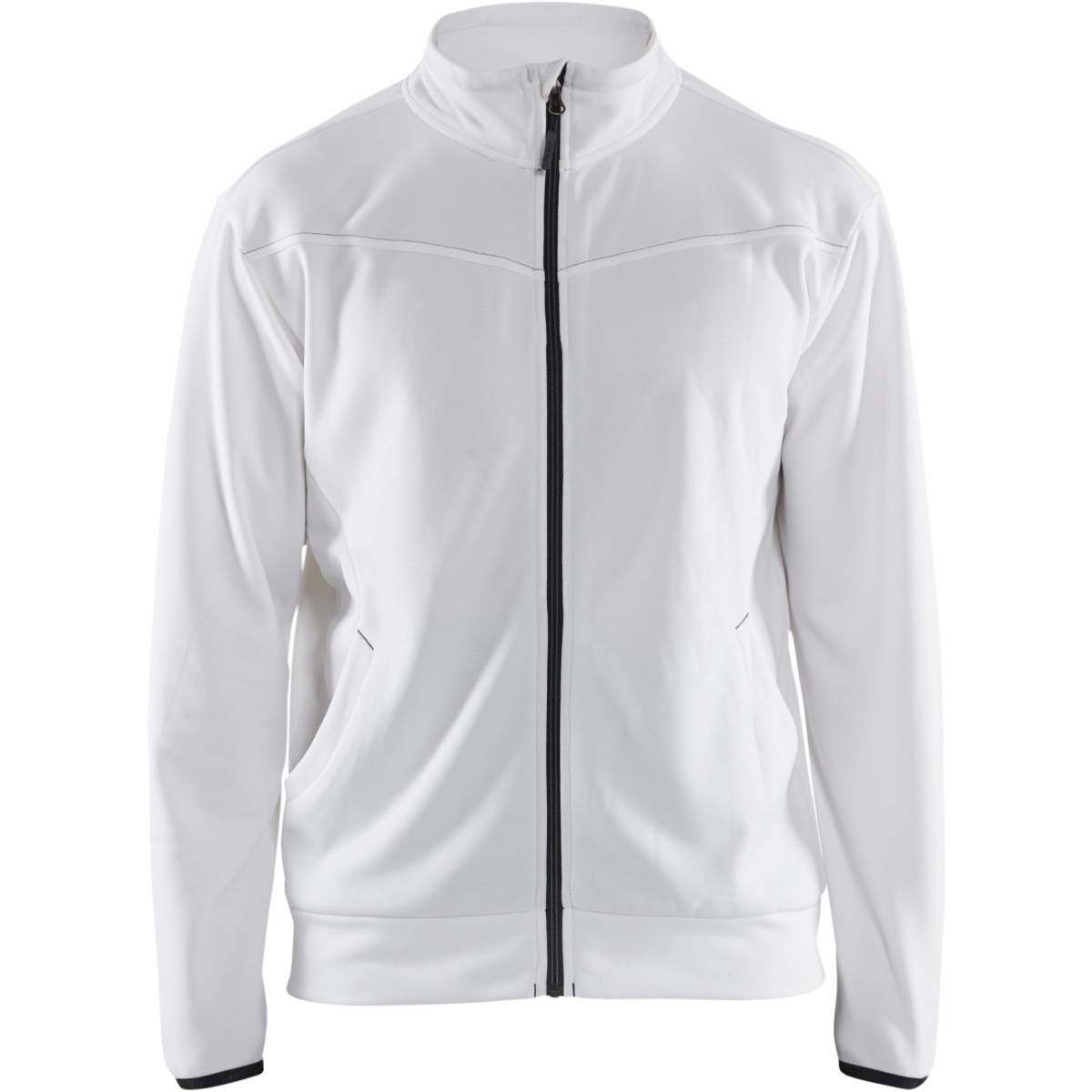 Sweatshirt with full zip