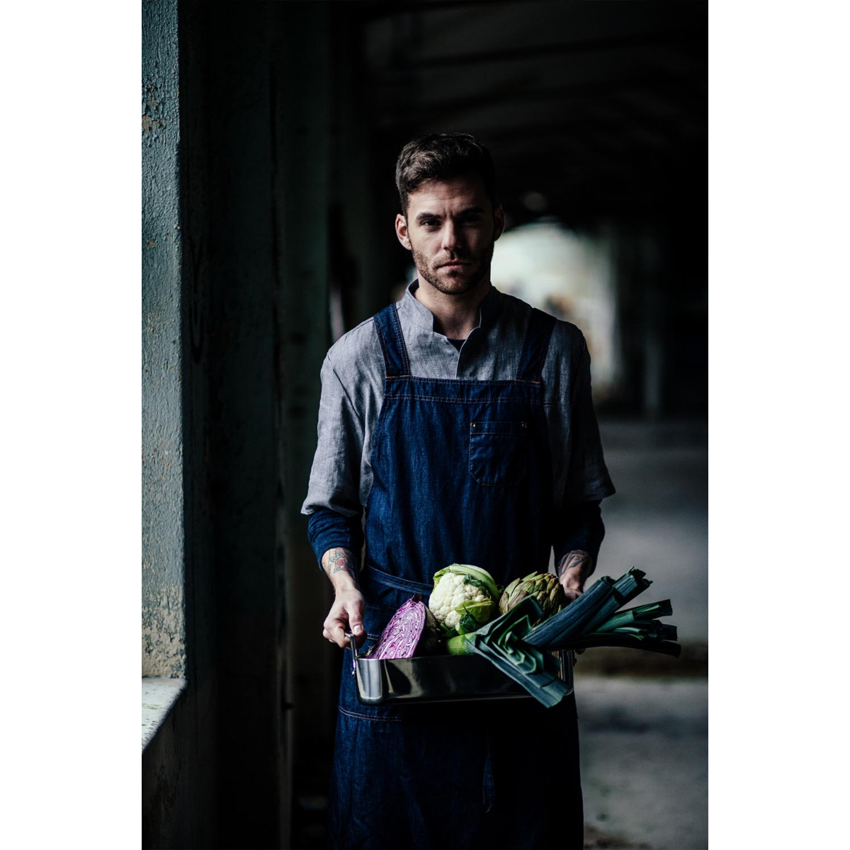 Bib apron