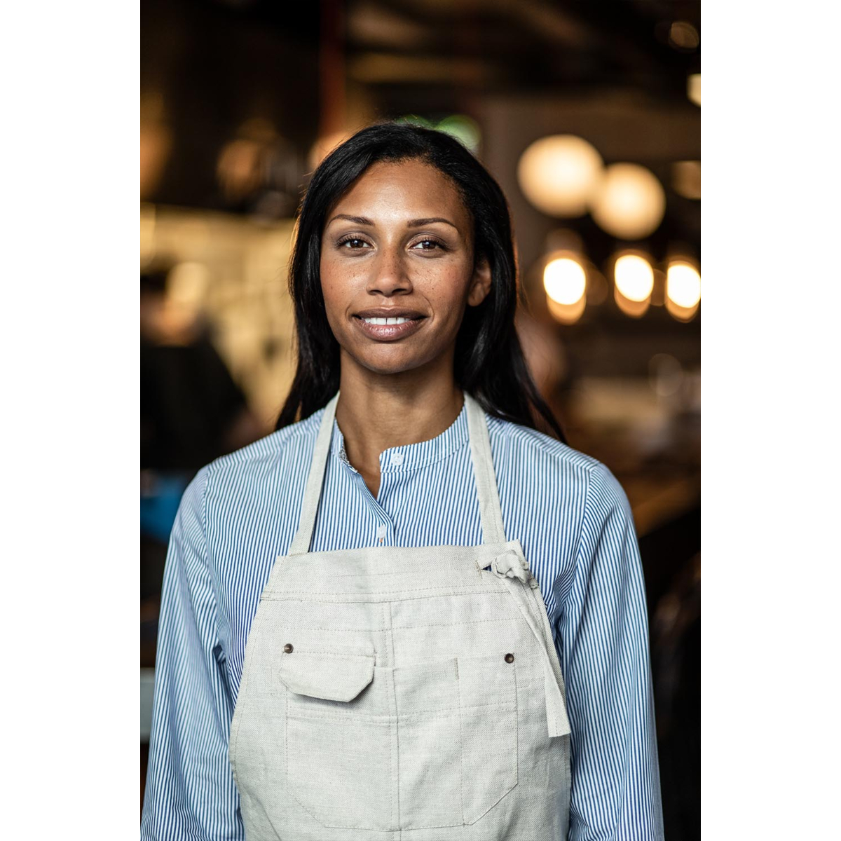 Bib apron