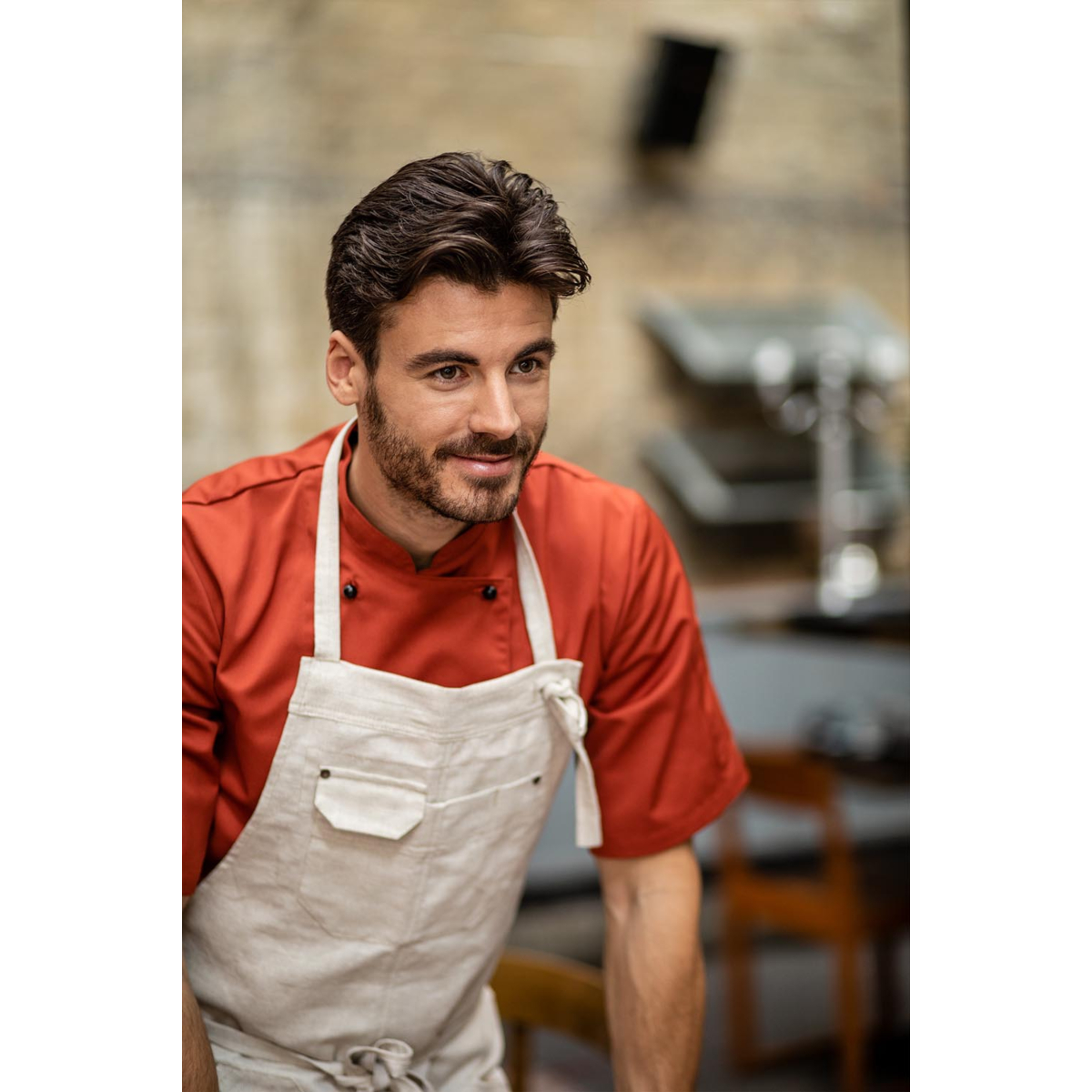 Bib apron