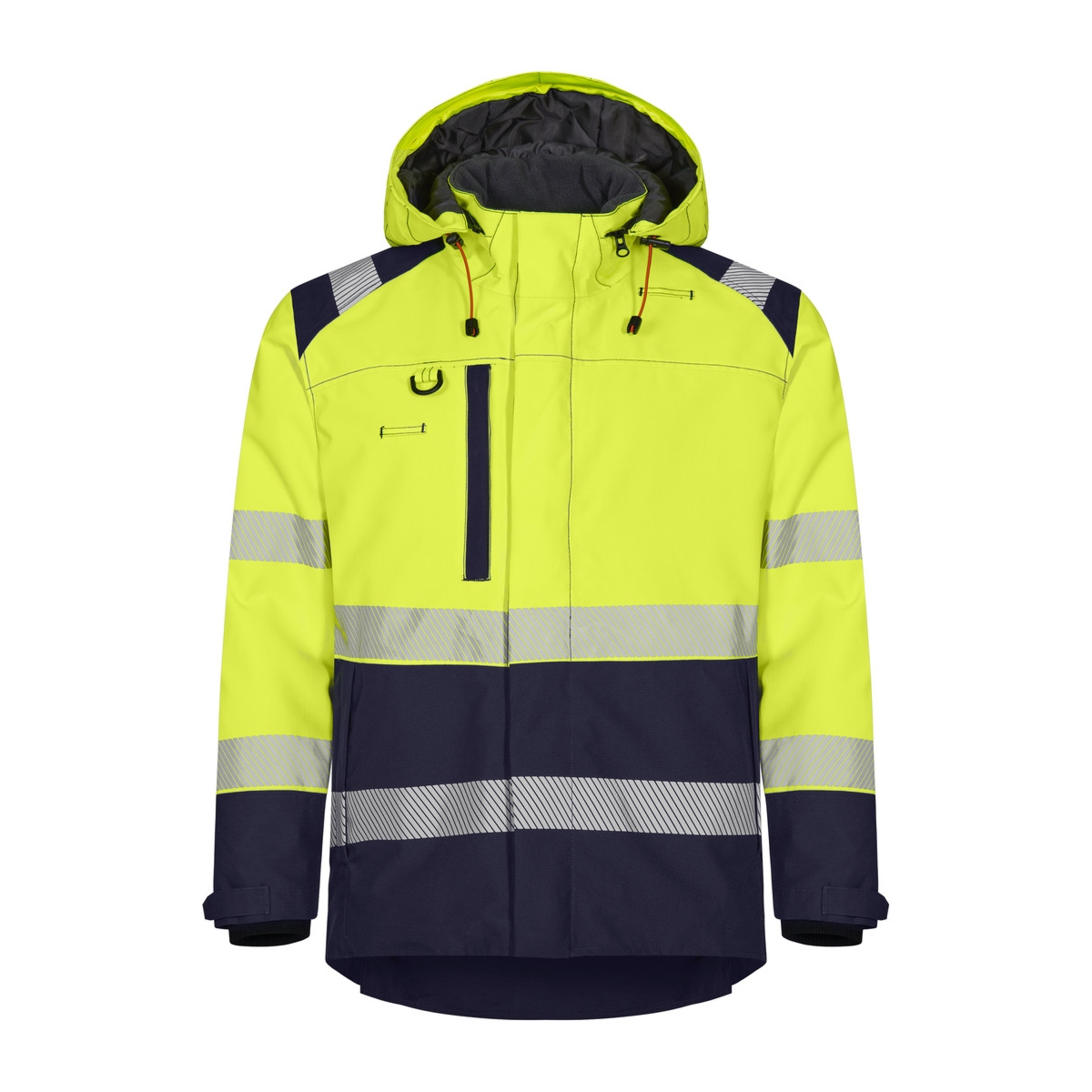 Hi-vis winter jacket