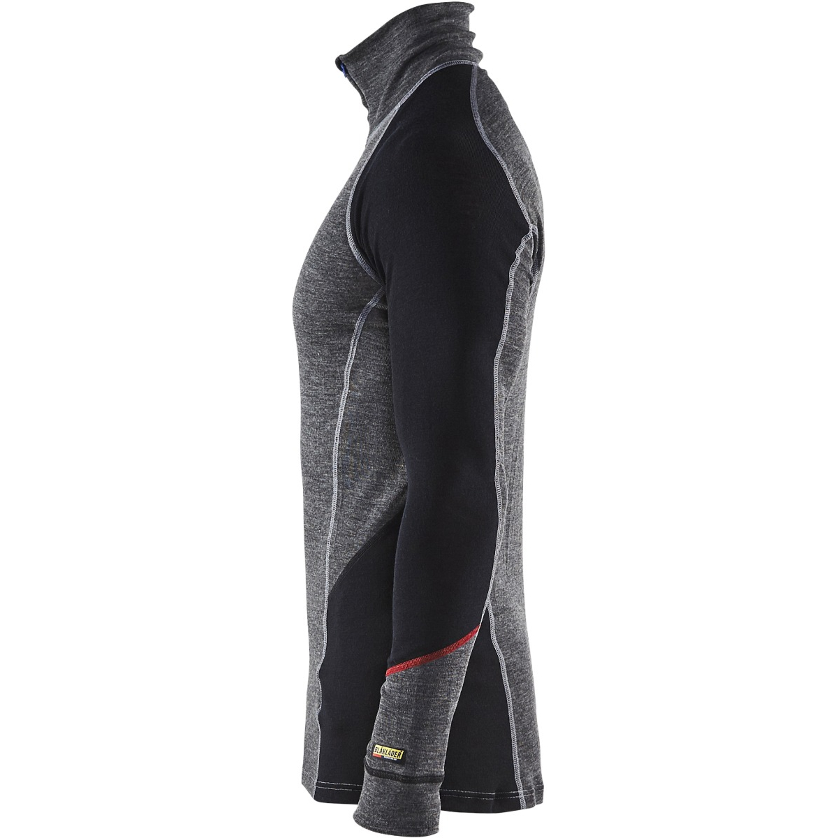 Underwear zip-neck top XWARM, 100% Merino