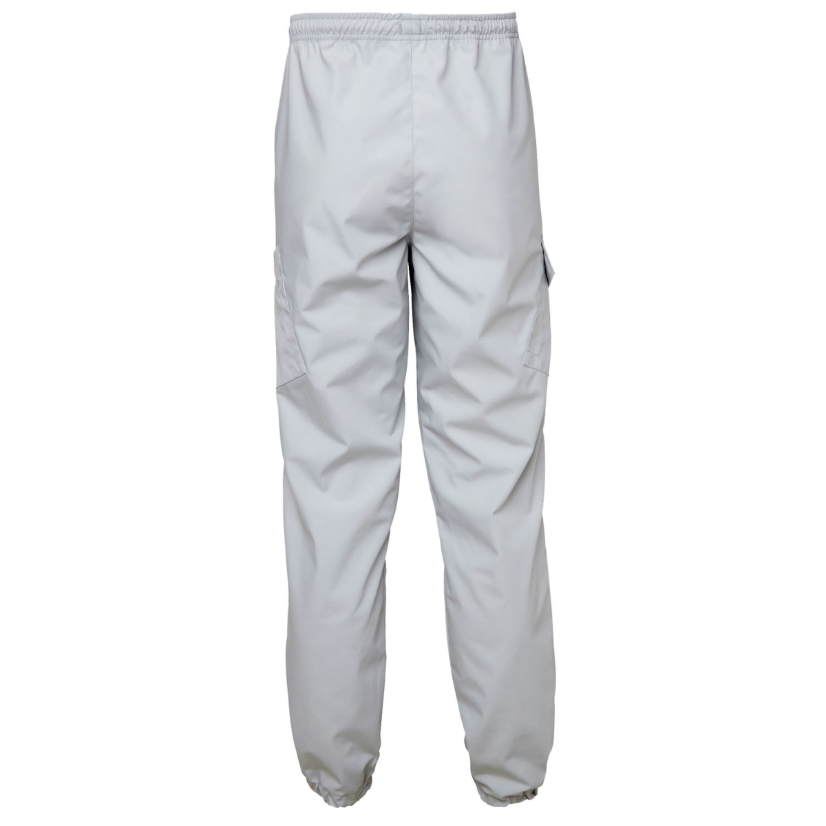 Elastic waistband trousers in a unisex design
