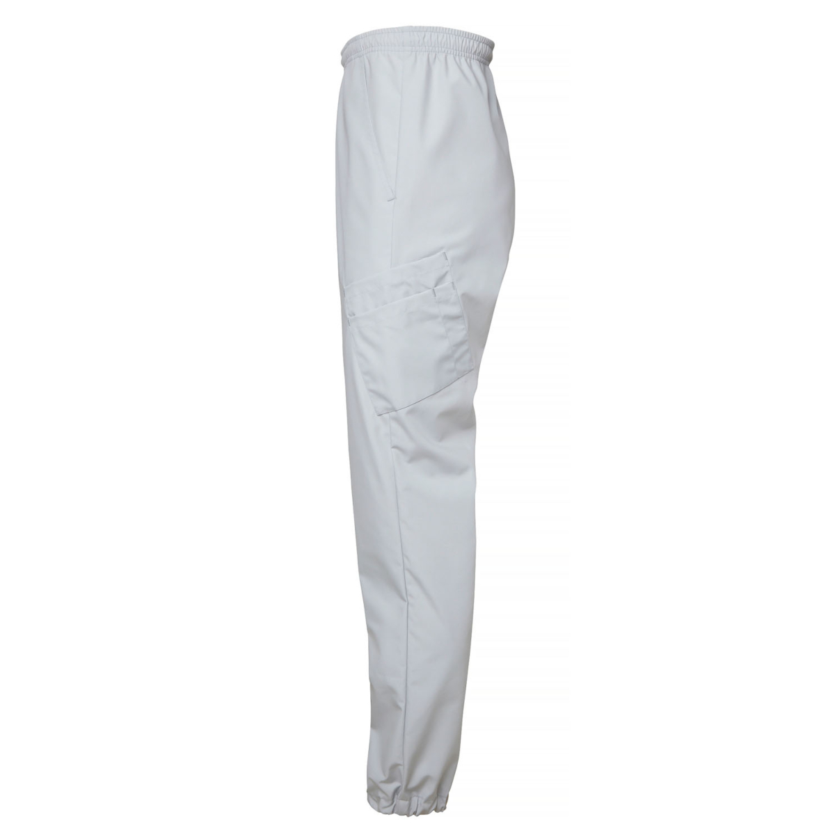 Elastic waistband trousers in a unisex design