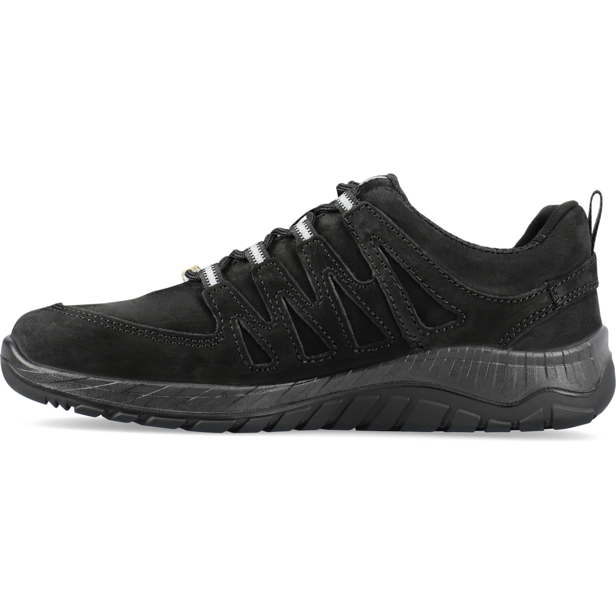  929563 Maddox Black Leather Low