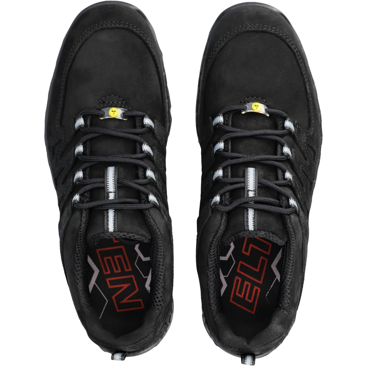  929563 Maddox Black Leather Low