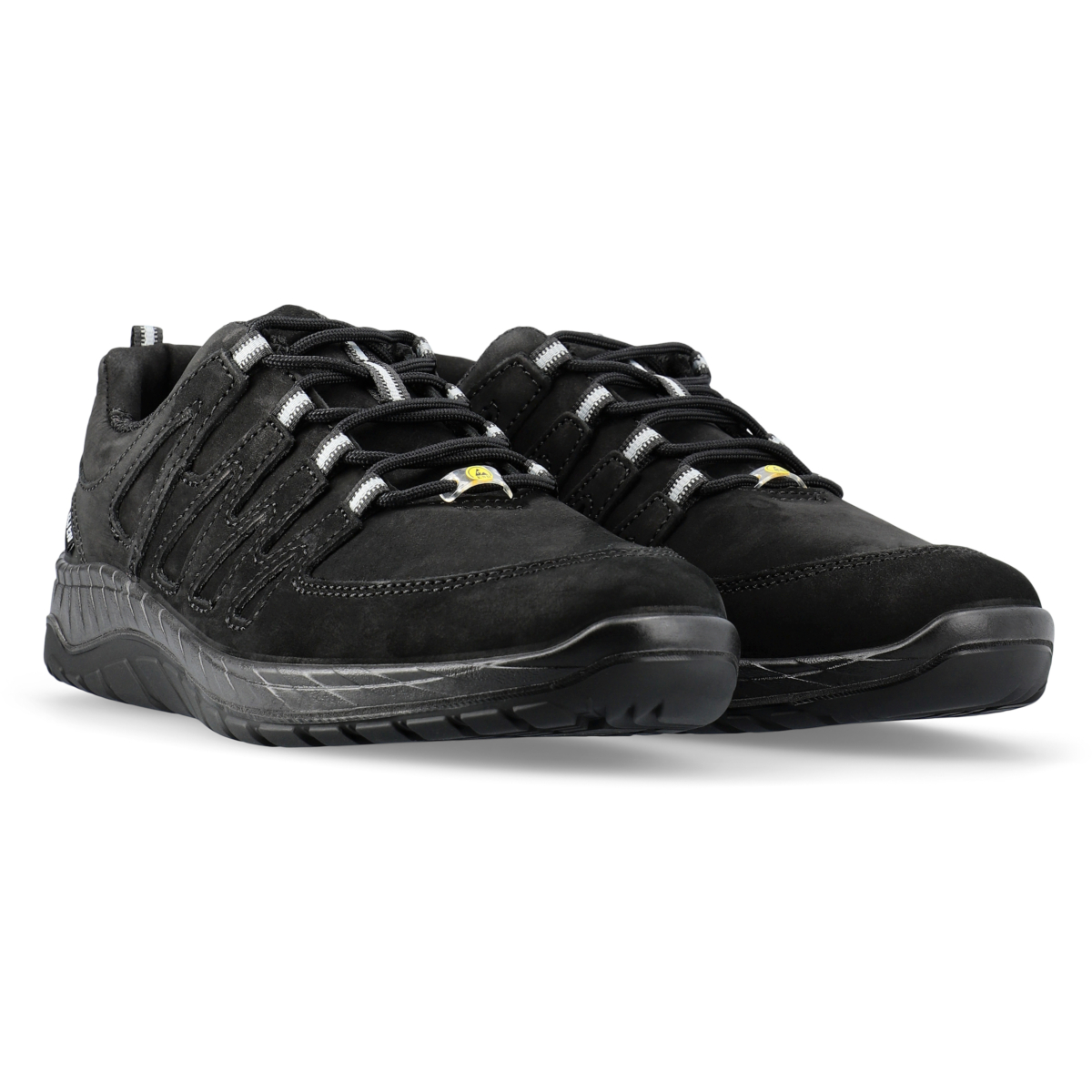  929563 Maddox Black Leather Low