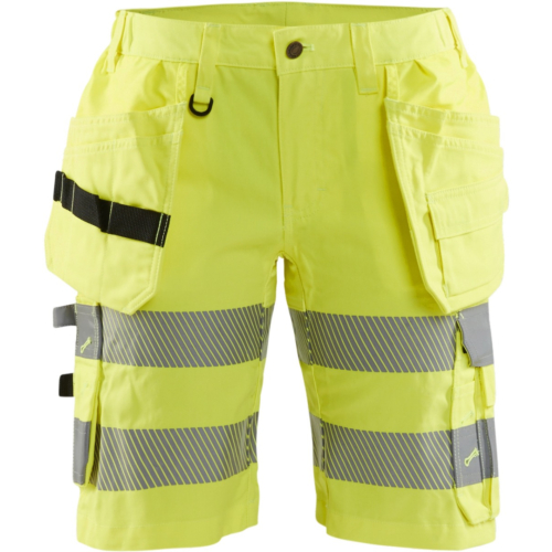Ladies hi-vis shorts with stretch